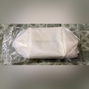 Fenty Beauty Sparkly White Wrislet Bag